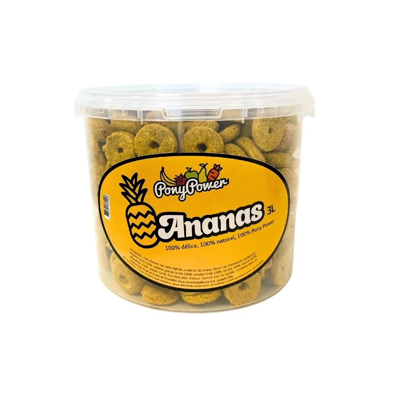 PONY POWER – Friandises Ananas