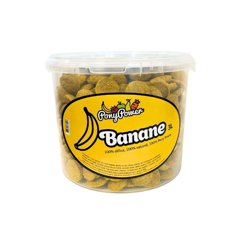 PONY POWER – Friandises Banane