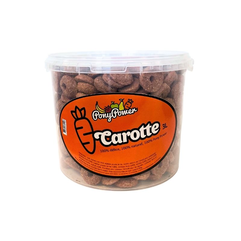 PONY POWER – Friandises Carotte