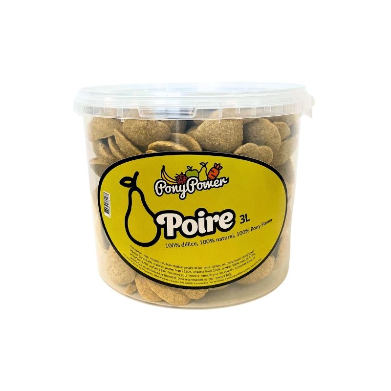 PONY POWER – Friandises Poire